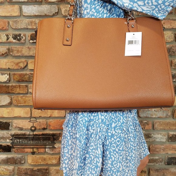 Kate Spade Cobble Hill Andee Shoulder Warm Ginger - Picture 7 of 15